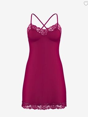 Victoria's Secret Modal Lace Slip Dress